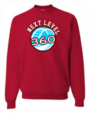 NEXT LEVEL 2023 RED SWEATSHIRT